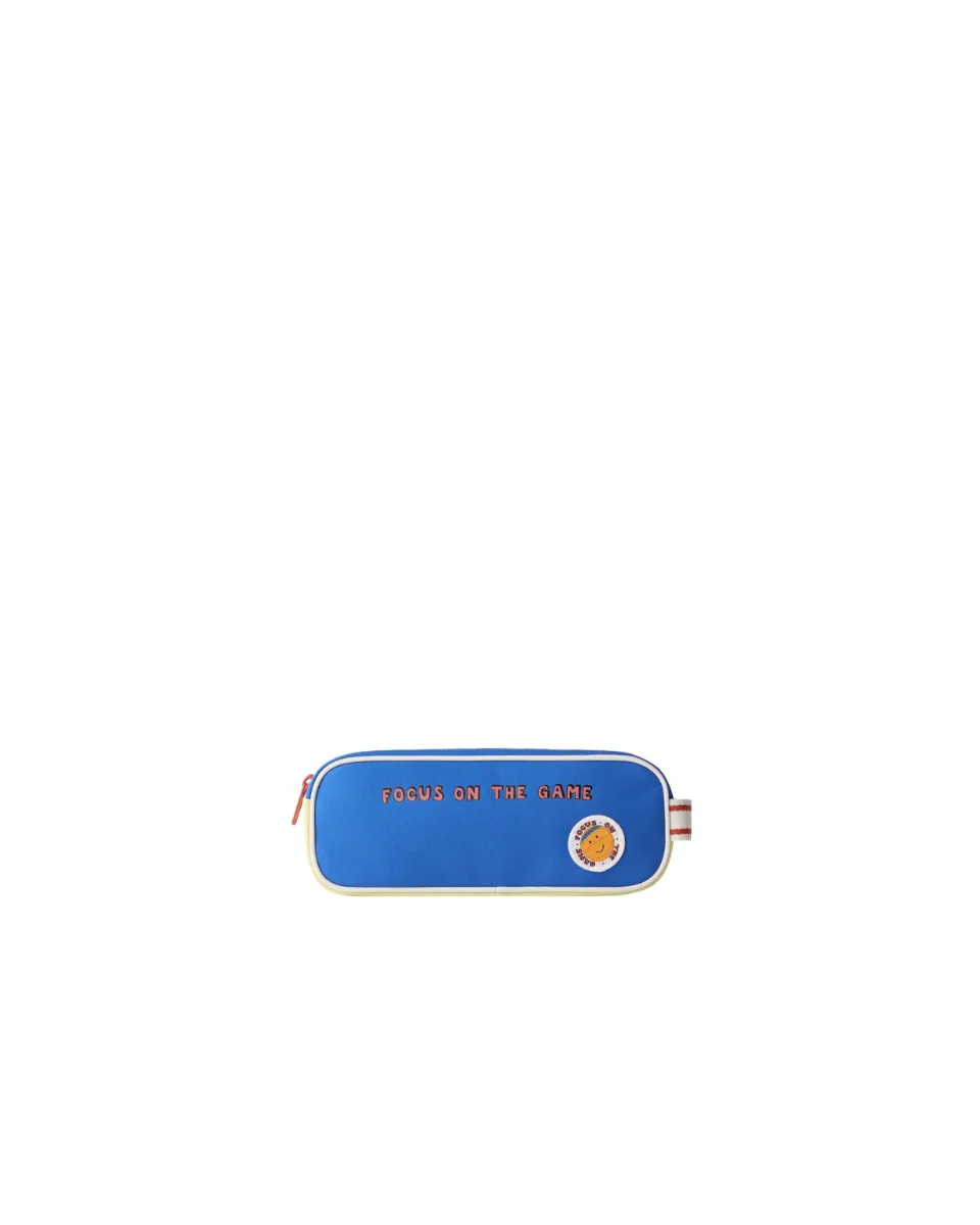 Multicolor pencil case - Blue