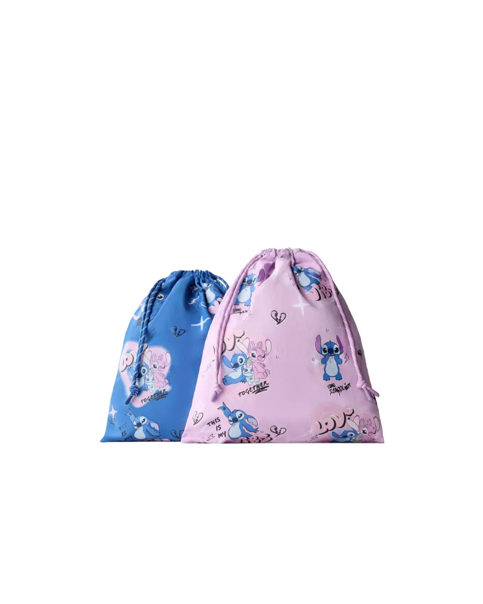 Kit bolsas escolares Lilo & Stitch © Disney - Azul