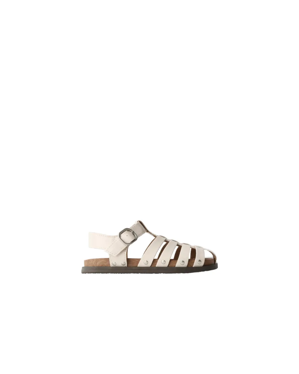 Cangrejera tachas - Blanco
