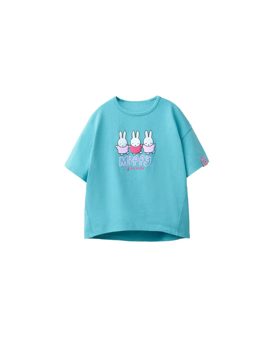Camiseta bordado Miffy™ Mercis BV © - Azul