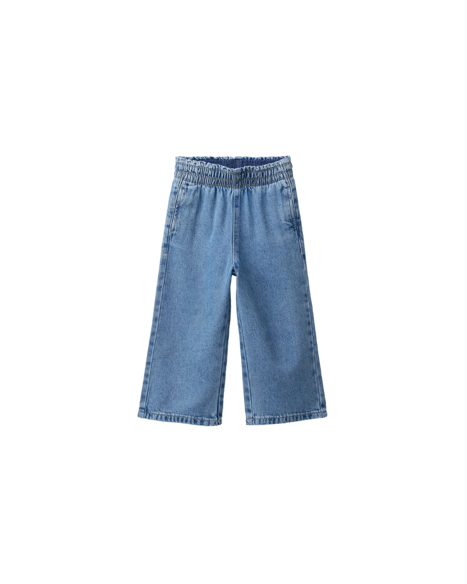 Wide leg jeans - Medium blue