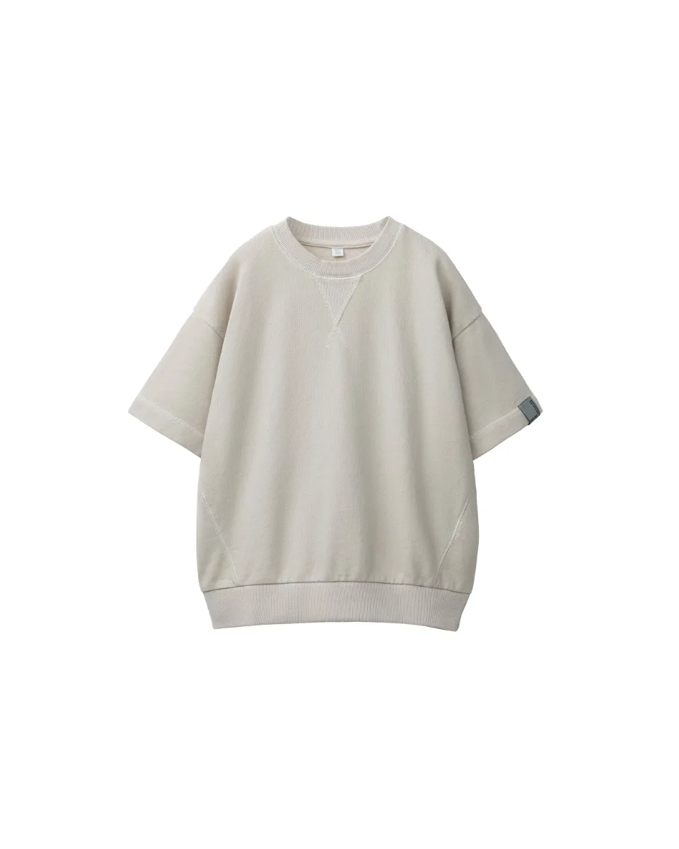 Camiseta felpa etiqueta - Arena