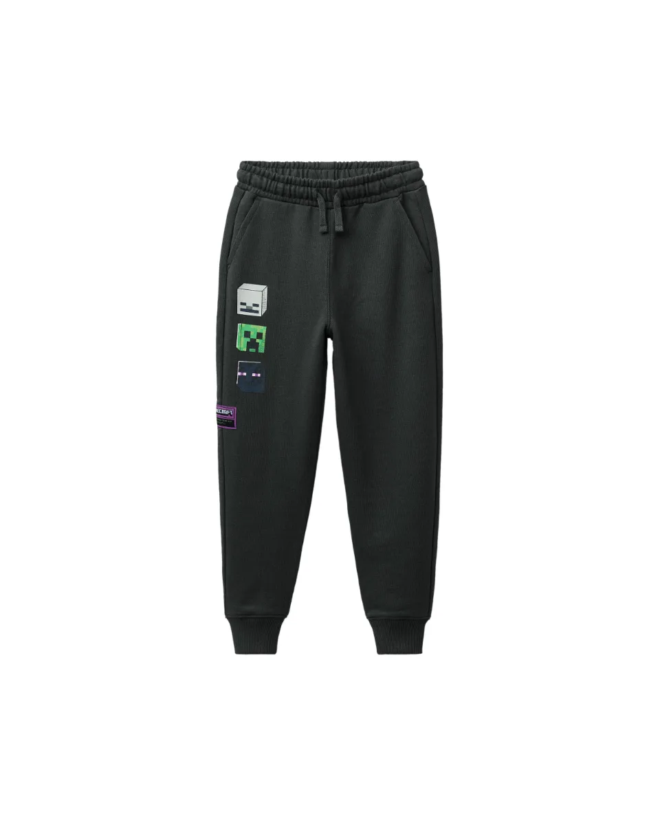 Pantalón jogger Minecraft © Mojang AB. ™ - Gris oscuro