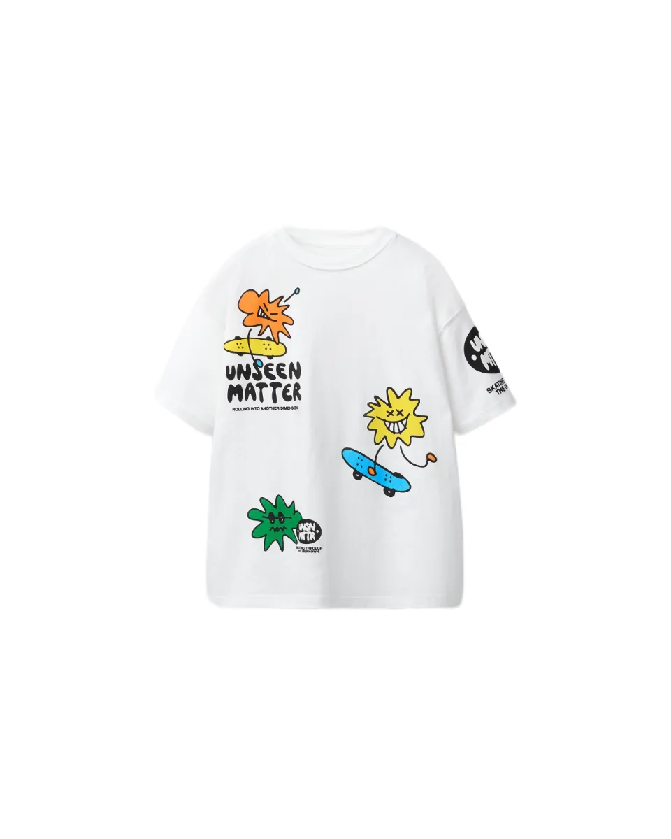 Printed T-shirt - White